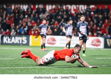 February 14th, 2020, Cork, Ireland: Arno Botha At The Guinness Pro 14 Match Between Munster Rugby (68) And Isuzu Southern Kings (3) At The Irish Independent Park