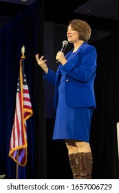 FEBRUARY 16, 2020, LAS VEGAS, NEVADA - Democratic Candidate Senator Amy Klobuchar Appears At 