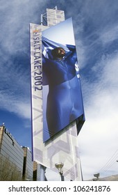 FEBRUARY 2005 - Olympic Mural In Salt Lake City, UT During 2002 Winter Olympics