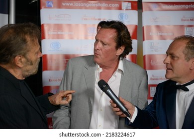 FEBRUARY 22, 2016: The Actors Michael Madsen And Franco Nero At The Los Angeles Italian Film Festival.