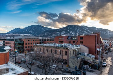 February 28th, 2019 - Aerial View Of Boulder, Colorado USA