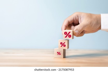 Fed with interest rate with financial,economy management.crisis and solution.investment plan - Shutterstock ID 2175087953