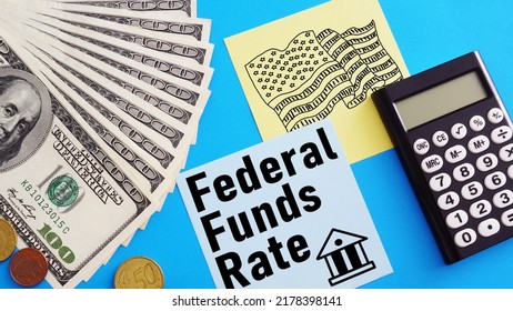 Federal Funds Rate FFR Is Shown Using A Text