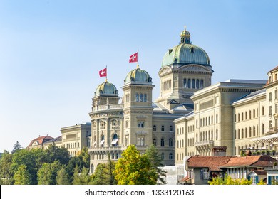 Federal Palace Of Switzerland In Bern