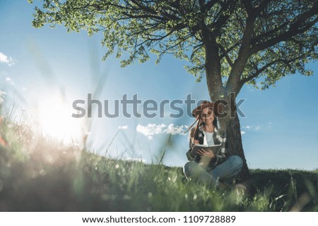 Similar – Image, Stock Photo summer feeling Harmonious