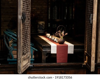 The Feeling Of A Traditional Chinese Teahouse