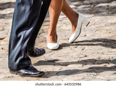Feet dancing