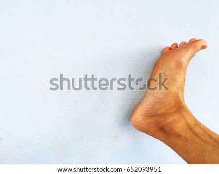 The Feet Or Foot Sole Of Asian Men Are Healthy The Feet Or Foot Sole Of Asian Men Are Healthy
