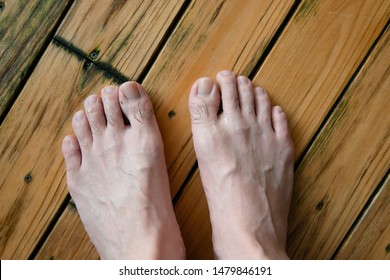 Fotos de pies de hombre