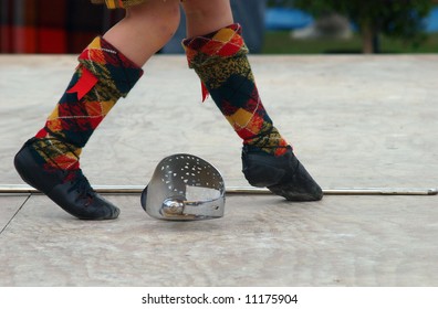 The Feet Of A Highland Sword Dancer