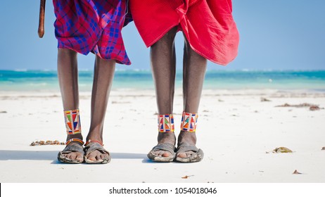 Feet Men The Masai Tribe