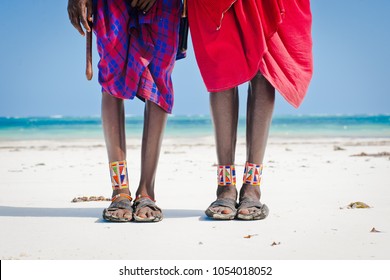 Feet Men The Masai Tribe