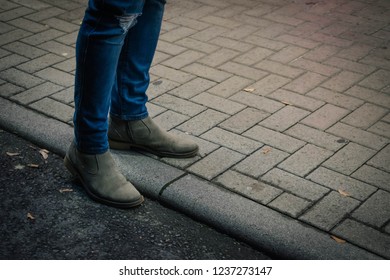 feet on the ground - Shutterstock ID 1237273147