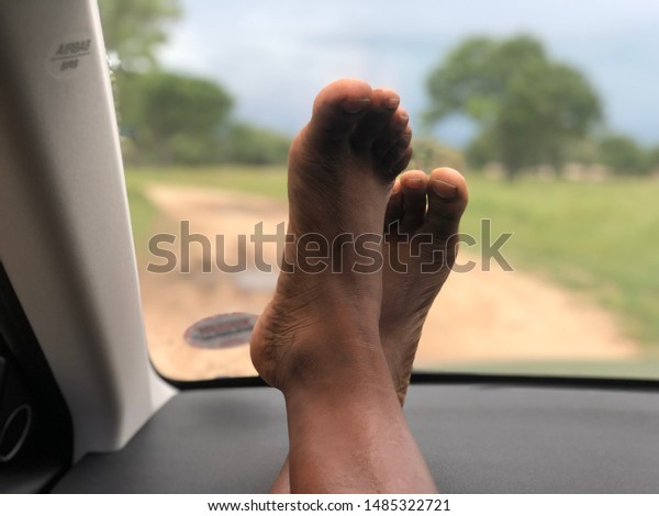Feet up and relax on the\
drive
