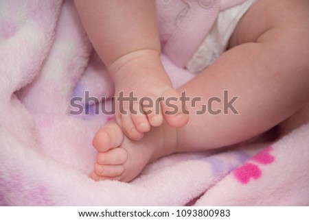 Feets Of Little Baby girl