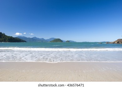 Felix Beach In Ubatuba, Brazil