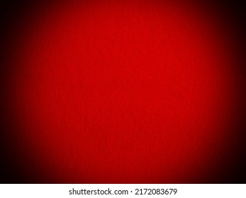 Felt red soft rough textile material background texture close up,poker table,tennis ball,table cloth. Empty red fabric background.	
