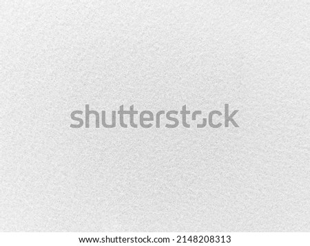 Felt white soft rough textile material background texture close up,poker table,tennis ball,table cloth. Empty white fabric background.	