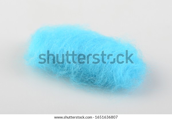 Felt Wool Baby Blue Color Swatch Stock Photo Edit Now