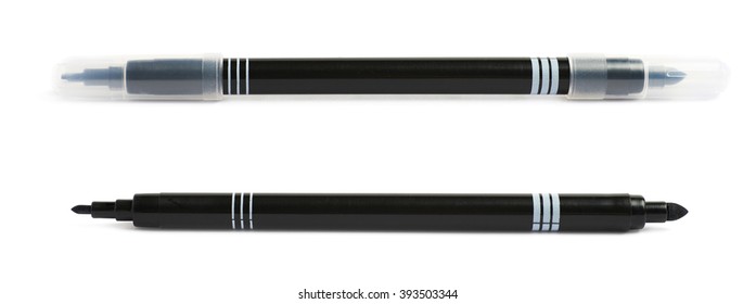 Felt-tip pen marker isolated - Powered by Shutterstock