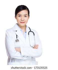 Female Asian Doctor Portrait.