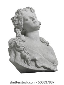 Female Bust Sculpture Isolated