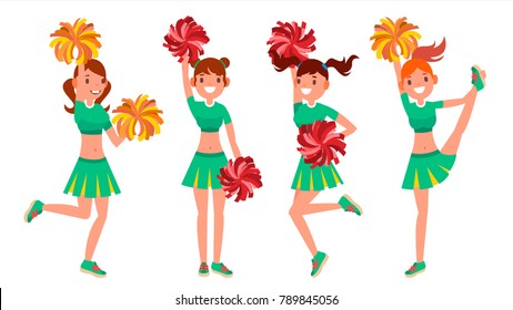 Cheerleader Cartoon Images, Stock Photos & Vectors | Shutterstock