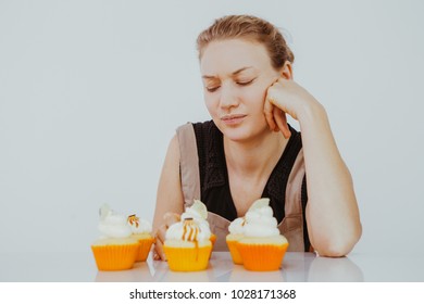 Female Confectioner Thinking Of Missing Ingredient