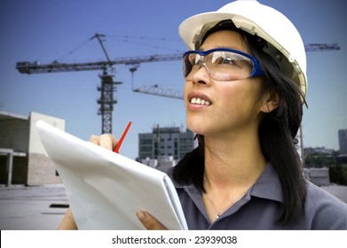 Female Construction Engineer