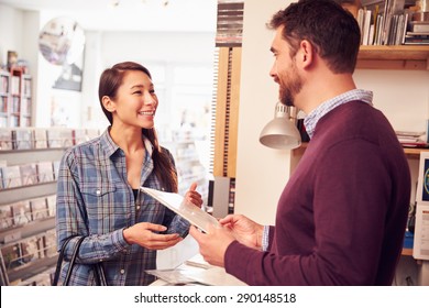 Image result for attending customers on the counter