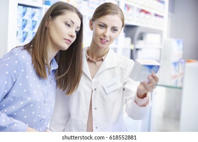 Female Customer Needs Pharmacists Expertise 

