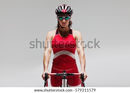 Female cyclist