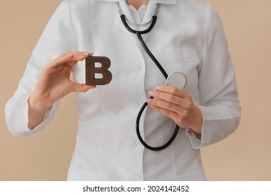 Female Doctor Letter B Stethoscope On Stock Photo 2024142452 | Shutterstock