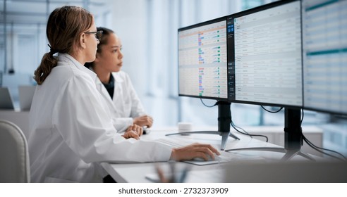 Female Doctor Using Computer Screen To Manage Hospital Billing Process. - Powered by Shutterstock - Get 15% off with code: PIKWIZARD15