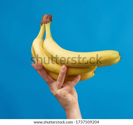 Similar – Image, Stock Photo banana skin Food Fruit