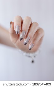 and Female nails polish