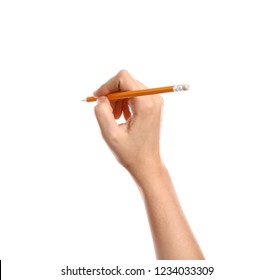 hand with pencil