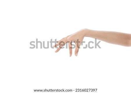 Similar – Image, Stock Photo put down Woman