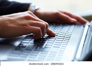  Female Hands On Keyboard