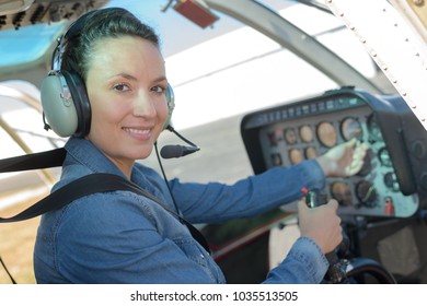 Female Helicopter Pilot