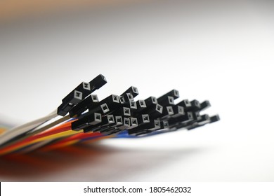 Female Jumper Wires For Breadboard connections used in making electronic project circuits