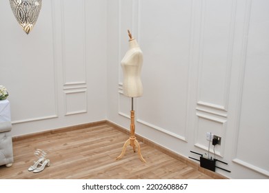 Female Mannequin Isolated In A Room