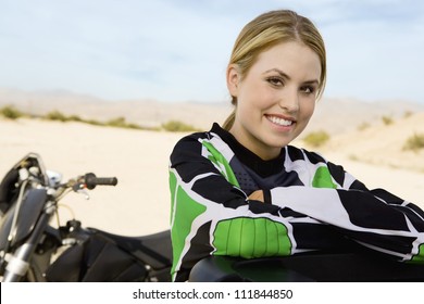 Female Motocross Racer