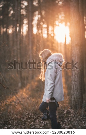 Similar – Image, Stock Photo Young man relaxing outdoors during workout in a forest