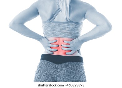 Female Pain Back Pain Stock Photo 460823893 | Shutterstock