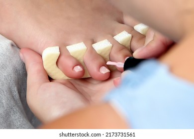 Female Pedicure In The Cosmetology Office