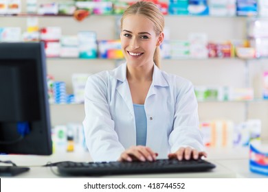 Female pharmacist 
 - Powered by Shutterstock