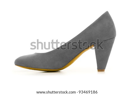 Female shoes in fashion concept