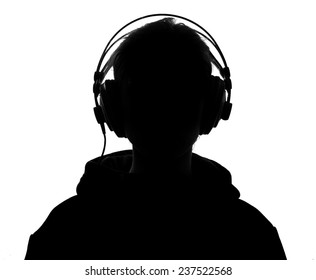 Headphones Silhouette Images, Stock Photos & Vectors | Shutterstock