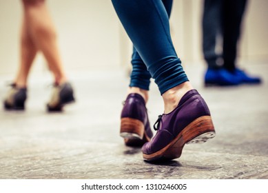 Female Tap Dancer Shoes